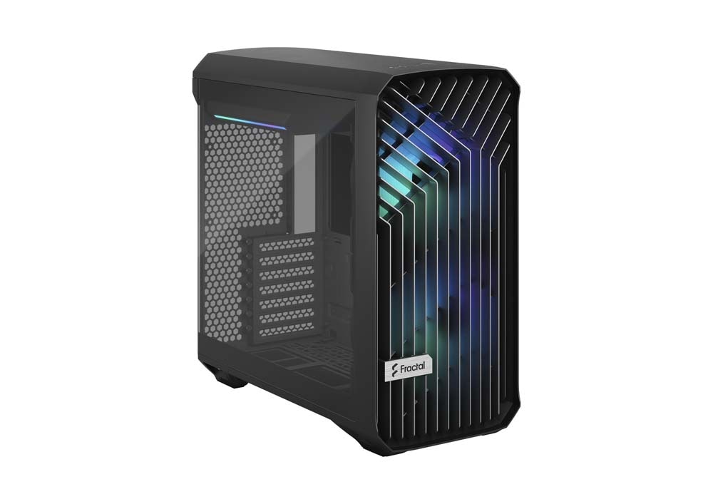 【アウトレット特価・新品】Fractal Design Torrent Compact RGB Black TG Light Tint ミドルタワー型PCケース ブラック｜FD-C-TOR1C-02
