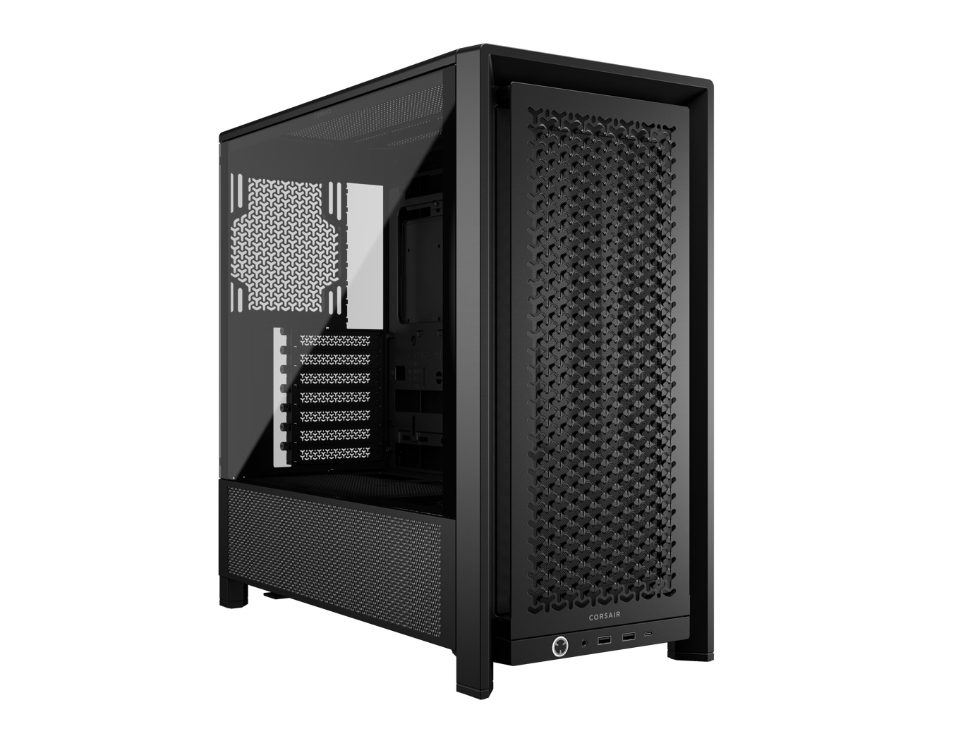 【アウトレット特価・新品】Corsair FRAME 4000D Performance Mid-Tower, Black ミドルタワー型PCケース ブラック｜CC-9011290-WW