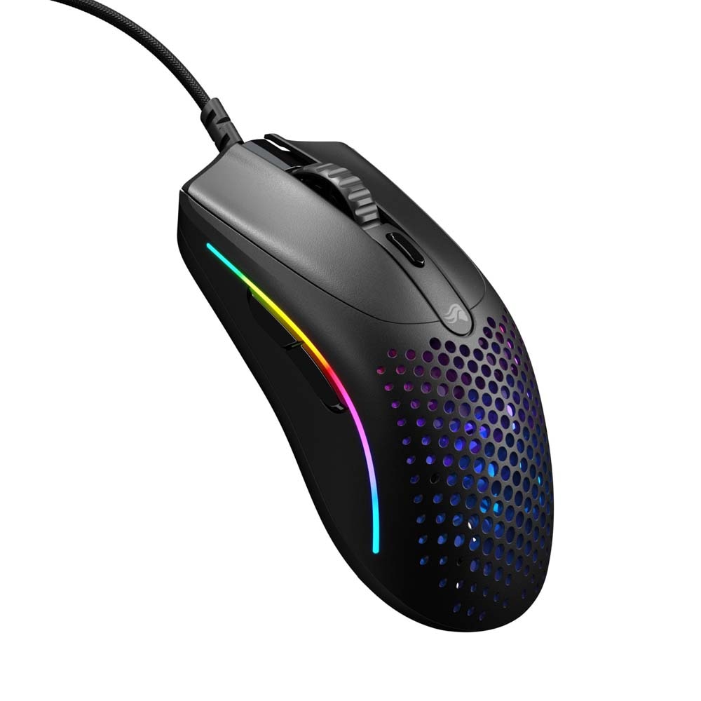 Glorious Model O 2 Mini - Matte Black 「BAMF 2.0」光学式センサーを採用したマウス マットブラック｜GLO-MS-OMV2-MB