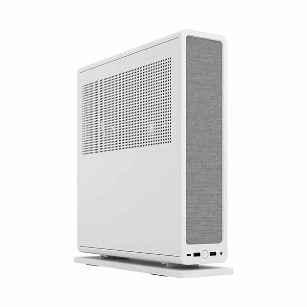 【アウトレット特価・新品】Fractal Design Ridge PCIe 4.0 White スリム型PCケース ホワイト｜FD-C-RID1N-12