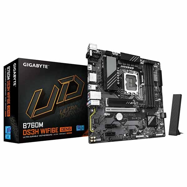 GIGABYTE B760M DS3H WIFI6E GEN5 Micro-ATX マザーボード｜B760M DS3H WF6E GEN5