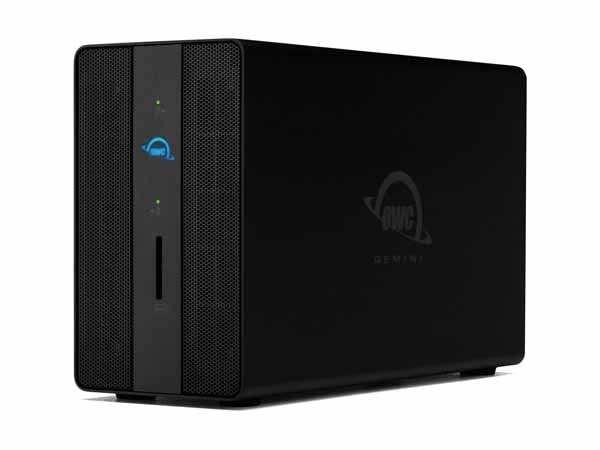 【国内正規代理店品】OWC OWC GEMINI 2Bay RAIDケース｜OWCTB3GM000