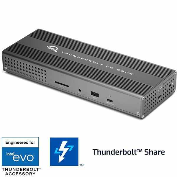 【国内正規代理店品】OWC Thunderbolt Go Dock 11 Port w/Integrated GaN Power (no power brick) ポータブルドック｜OWCTB4DKG11P