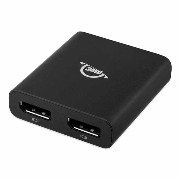【国内正規代理店品】OWC Thunderbolt to Dual Displayport Adapter｜OWCTB3ADP2DPT
