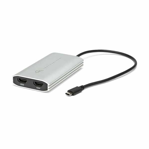【国内正規代理店品】OWC USB-C Dual HDMI 4K Display Adapter with Displaylink ディスプレイアダプター｜OWCCADPDL2HDMI