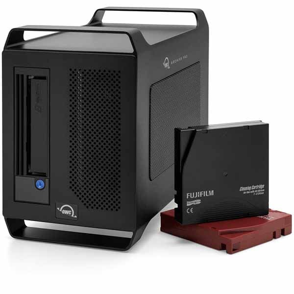 【国内正規代理店品】OWC Mercury Pro LTO-7 ソリューション w/Tape & Cleaner - 12TB/30TB｜OWCTBLTMP70000H