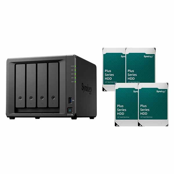 Synology DiskStation DS425+ +HAT3310-12TB 4個 純正HDD同梱モデル｜DS425+_HAT3310-12TB4