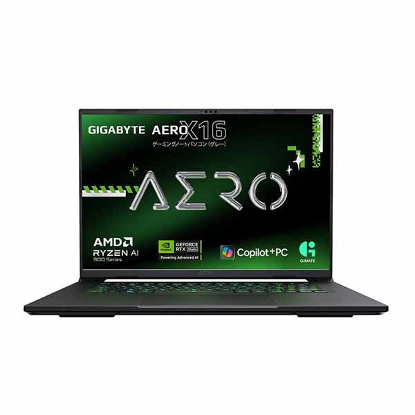 GIGABYTE AERO X16 1VH93JP864AH （RTX5060)｜X16 1VH93JP864AH