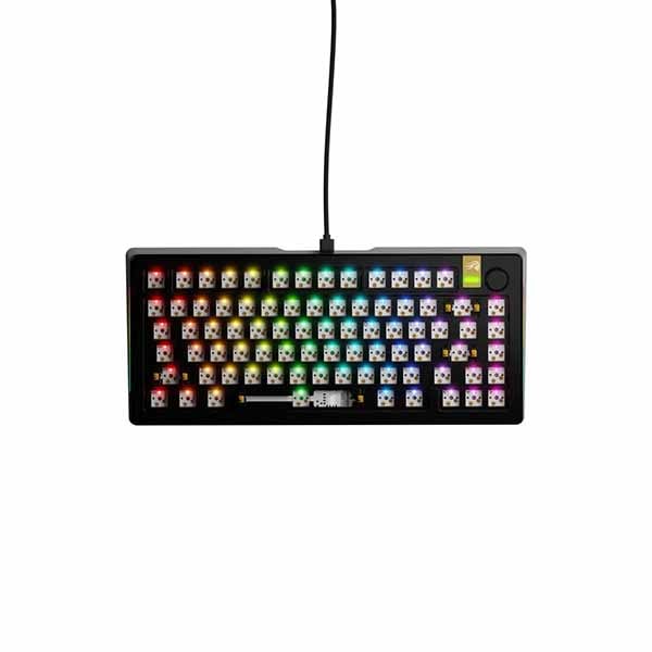 Glorious GMMK 3 PRO HE 75% Barebones Wired Black - US 75%キーボードベアボーン US配列 ブラック｜GLO-KB-GMMK3-PRO-75-BB-HE-W-BLK-US