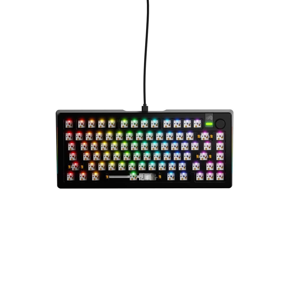 Glorious GMMK 3 PRO 75% Barebones Wired Black - US キーボードベアボーン ブラック｜GLO-KB-GMMK3-PRO-75-BB-W-BLK-US
