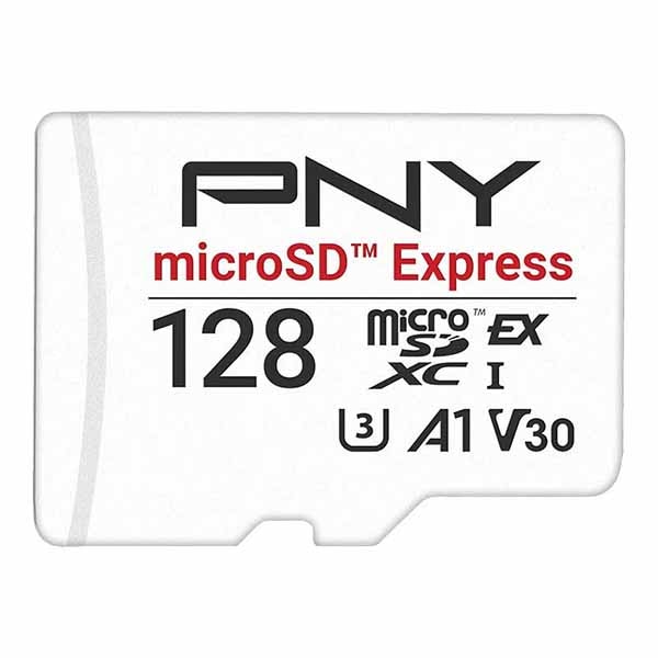 PNY microSD Express U3 V30 A1 microSD 128GB｜P-SDU128P31880EXP-GE