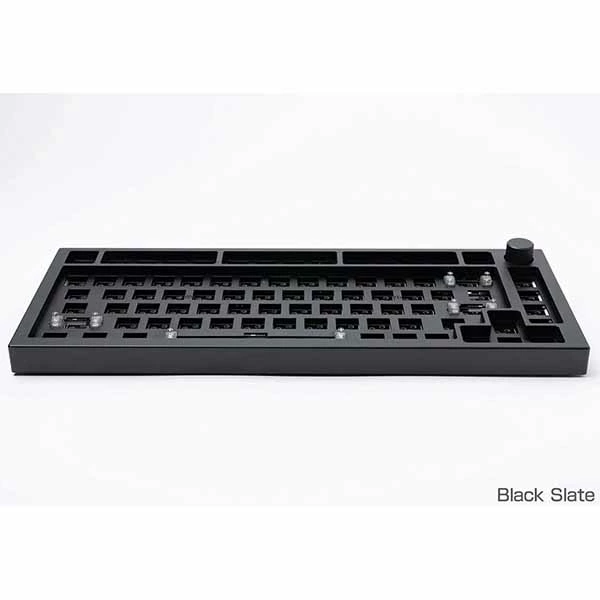 【アウトレット特価・新品】Glorious GMMK PRO 75% Barebone ANSI USA Black Slate 75%キーボード用ベアボーン ブラック｜GLO-GMMK-P75-RGB-B