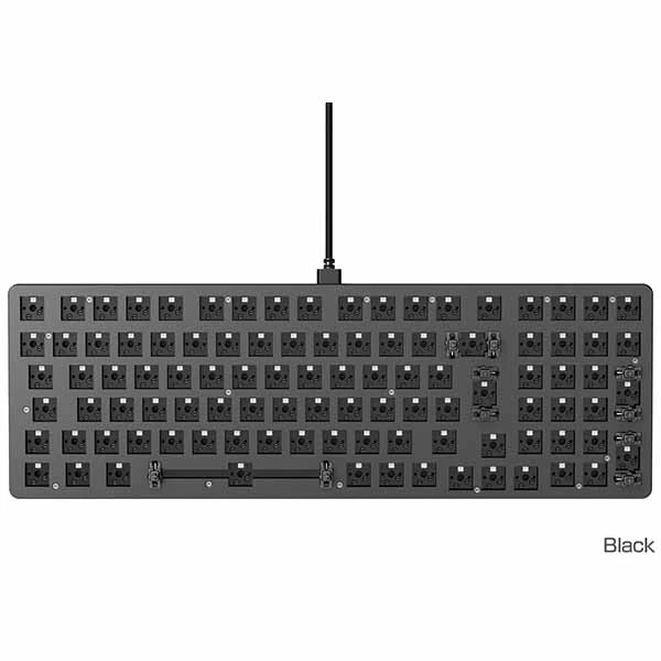 【アウトレット特価・新品】Glorious GMMK 2 Full Size Barebones - Black 96%キーボード用ベアボーン ブラック｜GLO-GMMK2-96-RGB-B