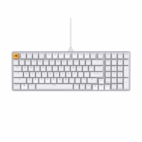 【アウトレット特価・新品】Glorious GMMK 2 Full Size Prebuilt - White カスタマイズ性の高いフルキーボード ホワイト｜GLO-GMMK2-96-FOX-W