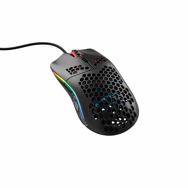 【アウトレット特価・新品】Glorious Model O- Mouse Regular (Black) 58g軽量 穴あきゲーミングマウス ブラック｜GOM-BLACK