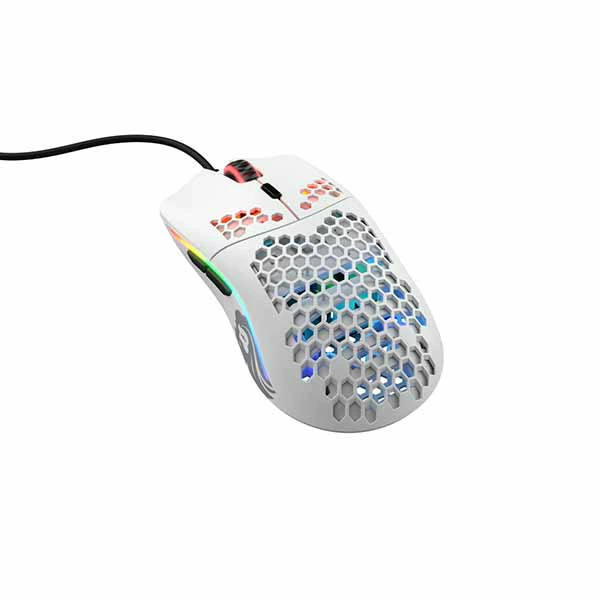 【アウトレット特価・新品】Glorious Model O- Mouse Regular (White) 58g軽量 穴あきゲーミングマウス ホワイト｜GOM-WHITE