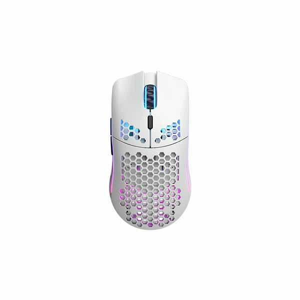 【アウトレット特価・新品】Glorious Model O Wireless - Matte White 有線でも利用可能なワイヤレスゲーミングマウス マットホワイト｜GLO-MS-OW-MW
