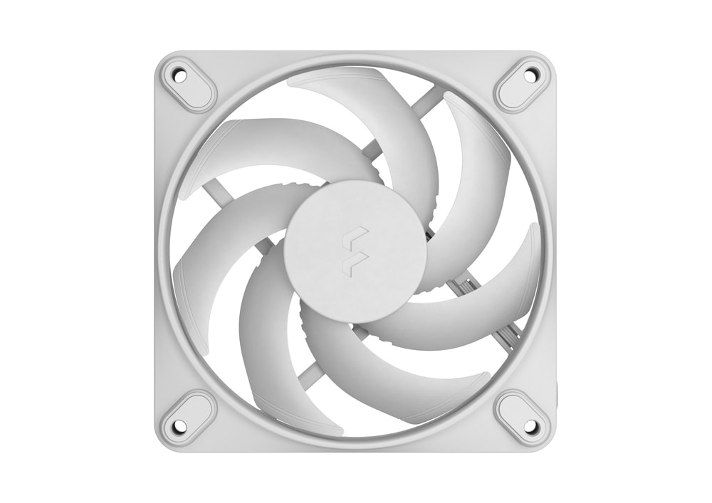 Fractal Design Momentum 12 White 120mm PCケースファン ホワイト｜FD-F-MO1-1202