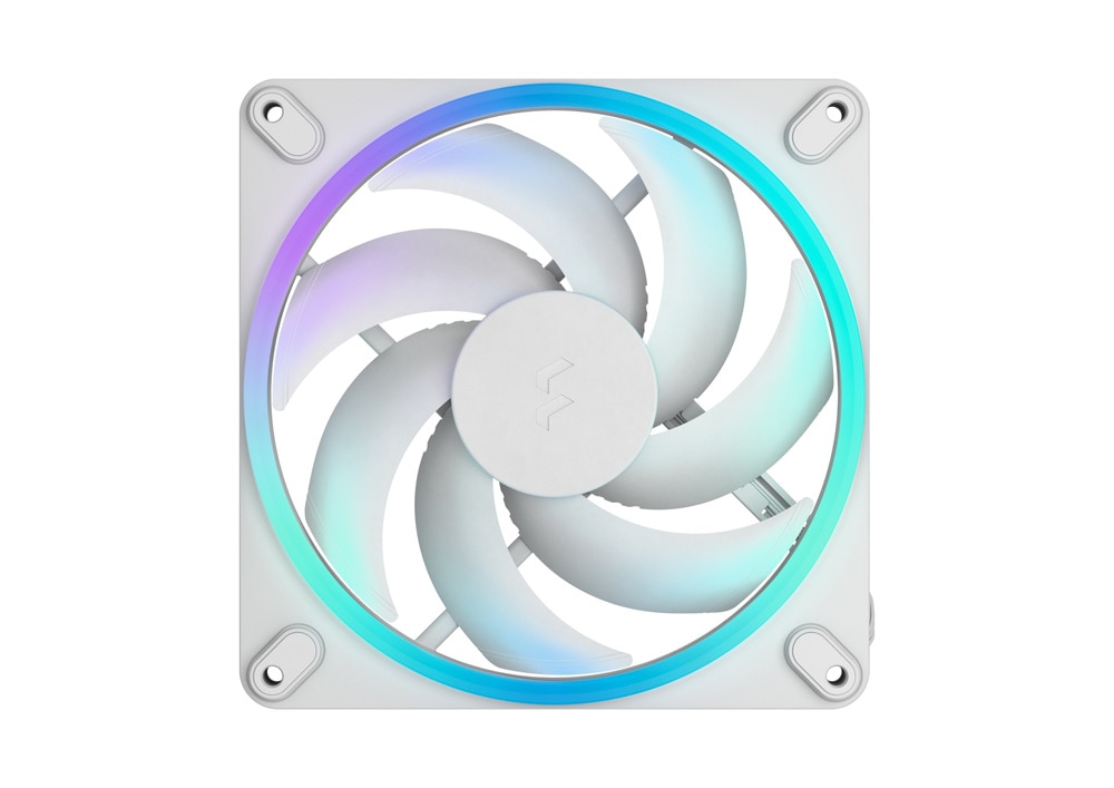 Fractal Design Momentum 14 RGB White 140mm PCケースファン ホワイト｜FD-F-MR1-1402