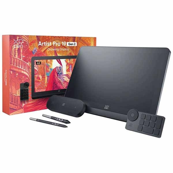 XP-PEN Artist Pro 19(Gen2) 替え芯セット付属 18.4型 4Kディスプレイ 液晶タブレット｜ARTPP180UH_JP2
