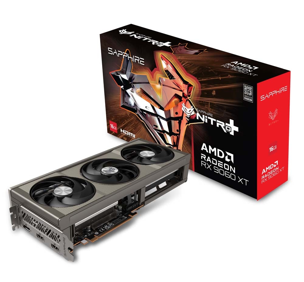 SAPPHIRE NITRO+ Radeon RX 9060 XT GAMING OC 16GB グラフィックカード｜NITRORX9060XT16GB/11350-01-20G