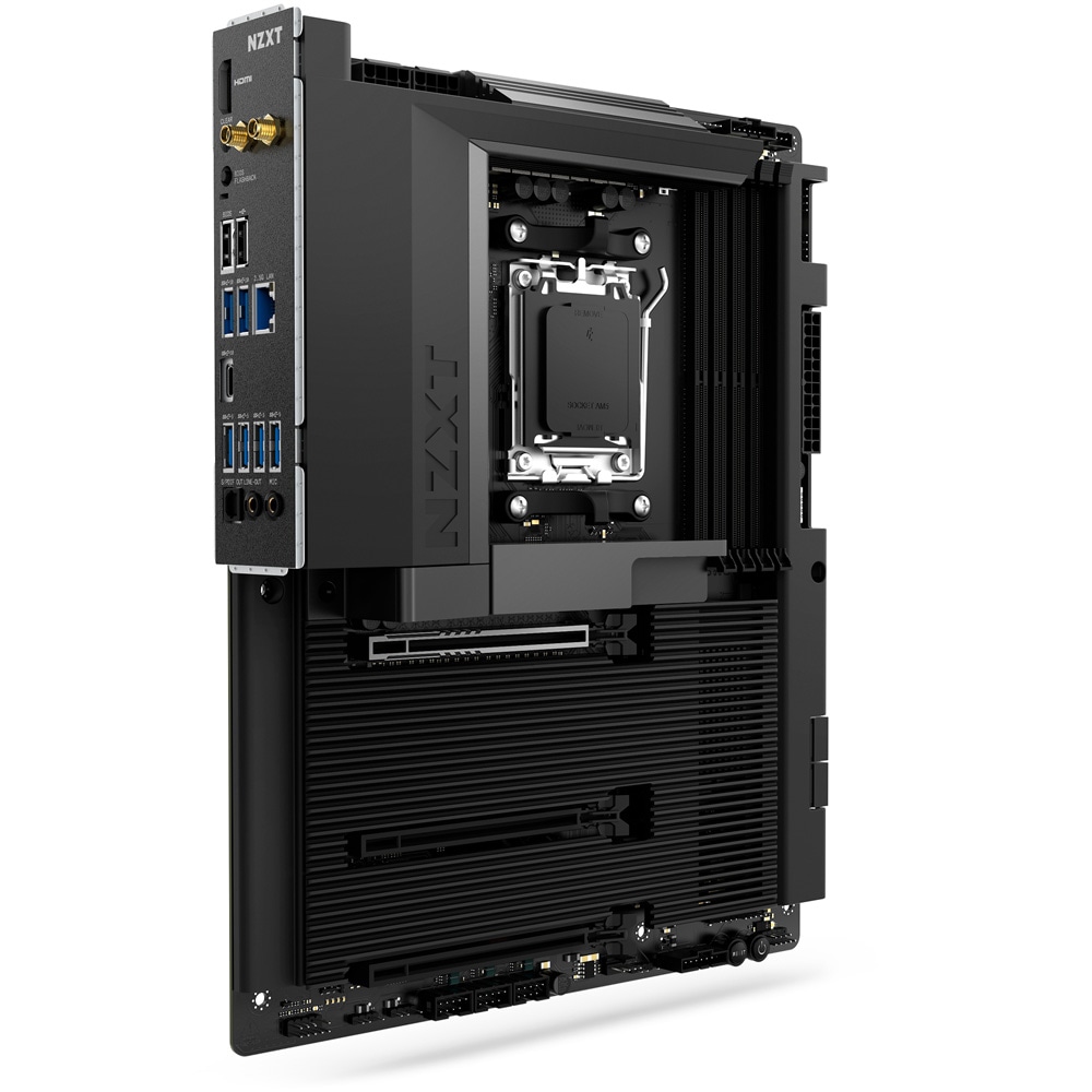 NZXT N7 B850 ATXゲーミング マザーボード ブラック｜N7-B85XT-B1