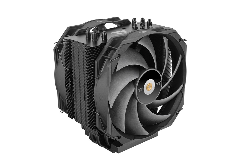 Thermaltake WAir Air cooler Black 6本ヒートパイプ構造 空冷 CPUクーラー｜CL-P140-CA14BL-A