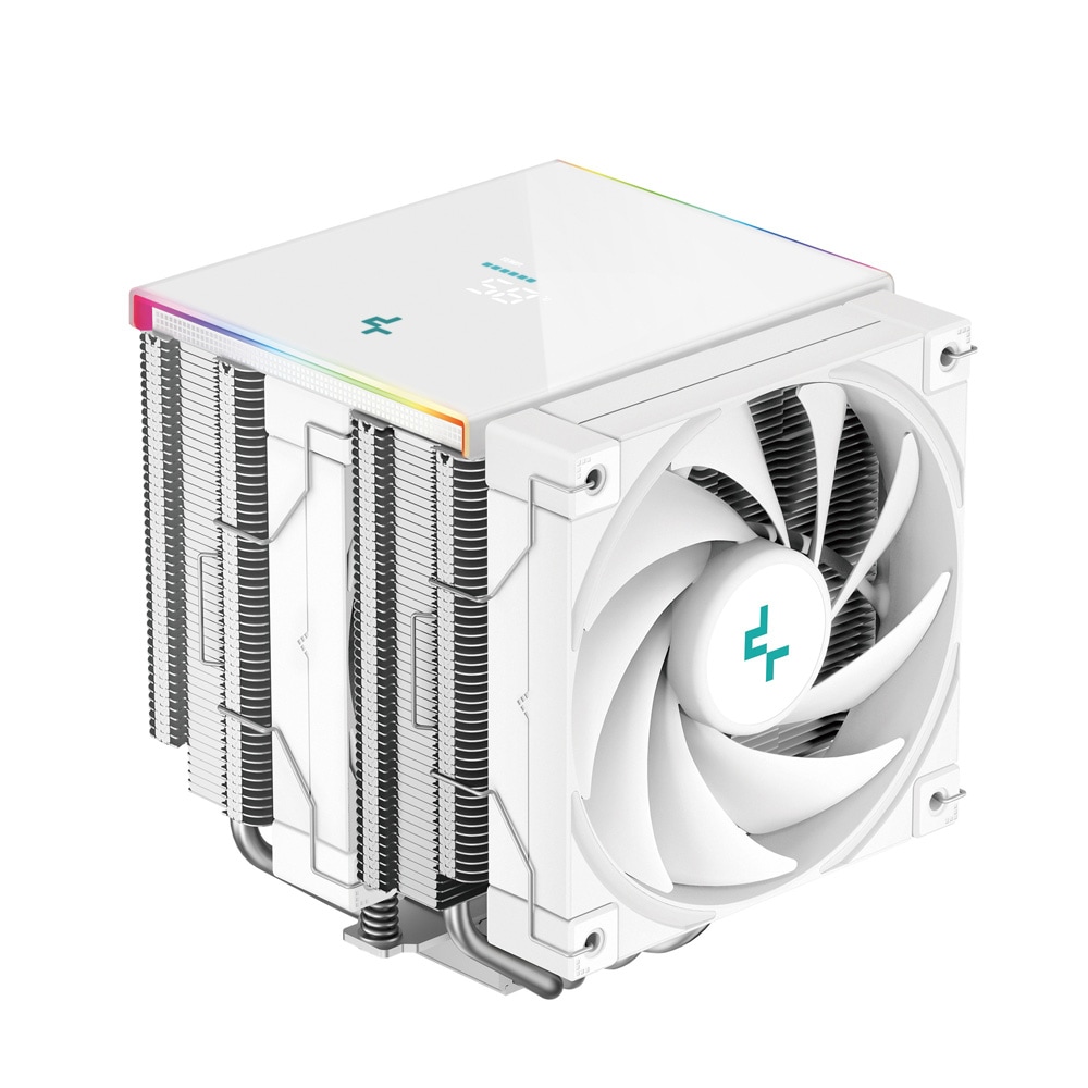 Deepcool AK620 DIGITAL SE WH 6本のヒートパイプ搭載 ハイエンド空冷CPUクーラー ホワイト｜R-AK620-WHADMN-GJD
