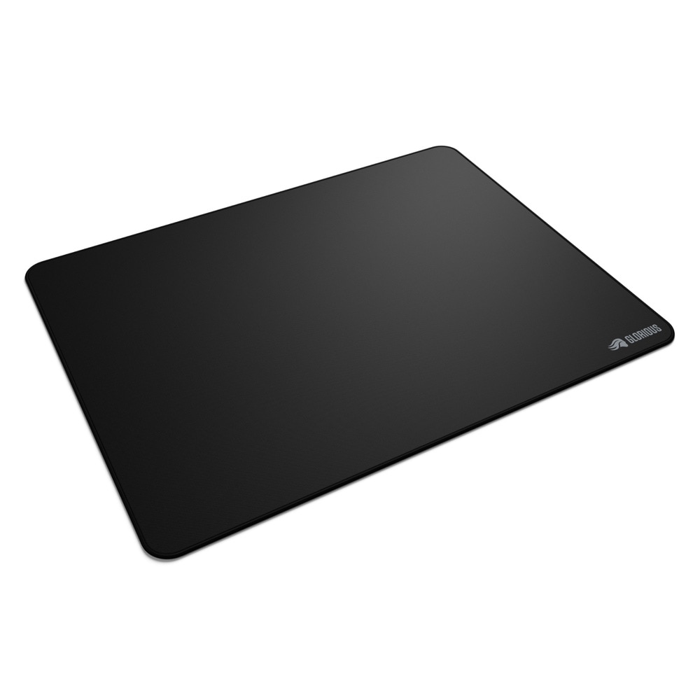 Glorious Mouse Pad 2 XL - Stitched - Black 布製ゲーミングマウスパッド (460 x 355mm) ブラック｜GLO-MP2-CLTH-STC-XL-BLK