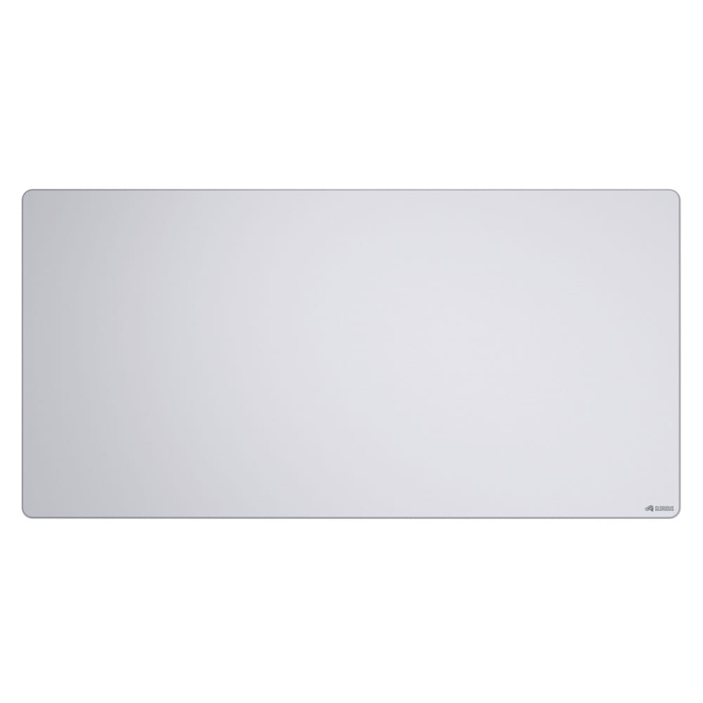 Glorious Mouse Pad 2 3XL - Stitched - White 布製ゲーミングマウスパッド (1220 x 610mm) ホワイト｜GLO-MP2-CLTH-STC-3XL-WHT