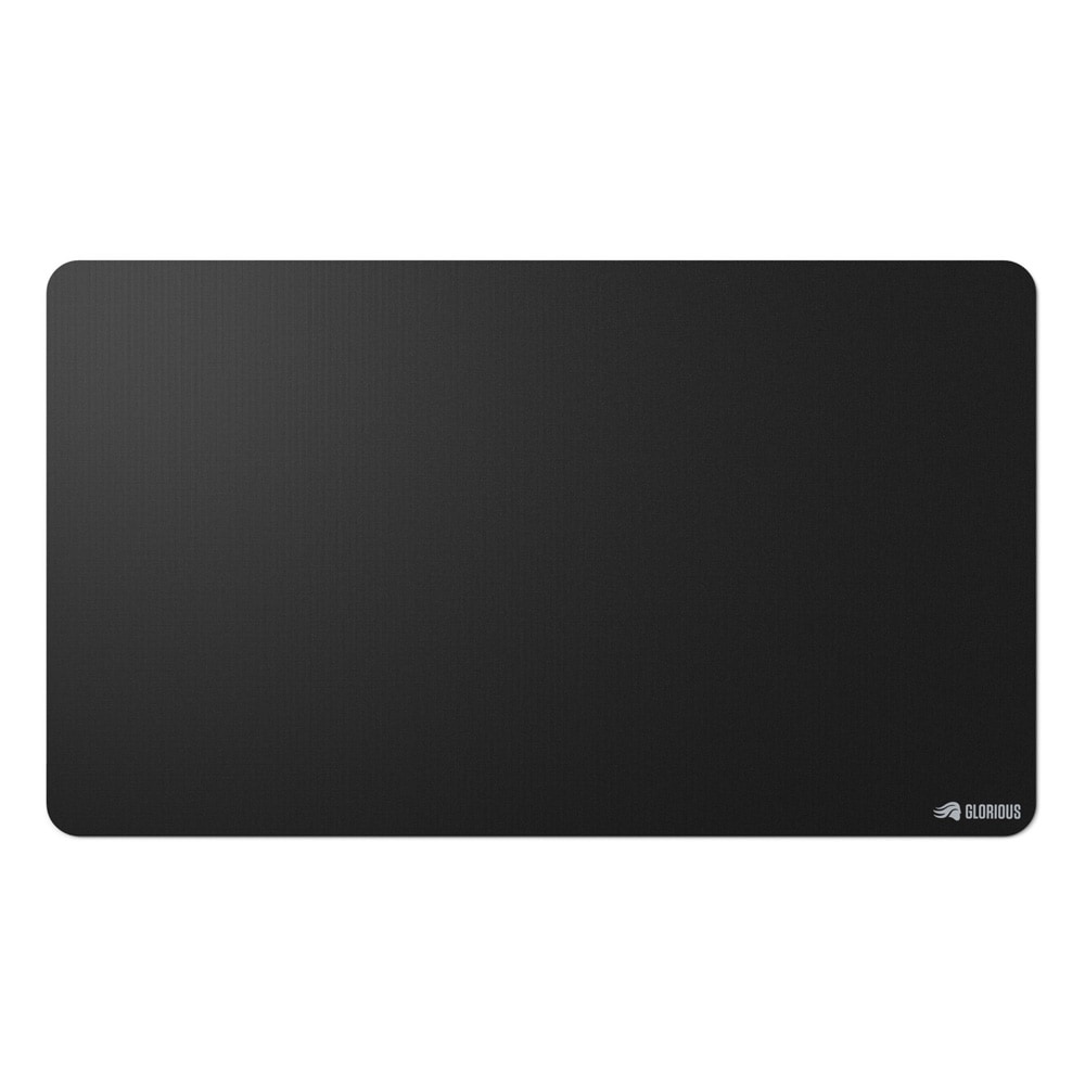Glorious Mouse Pad 2 XL Extended - Edgeless - Black 布製ゲーミングマウスパッド XL Extendedサイズ (610 x 355mm) ブラック｜GLO-MP2-CLTH-EGL-XLE-BLK