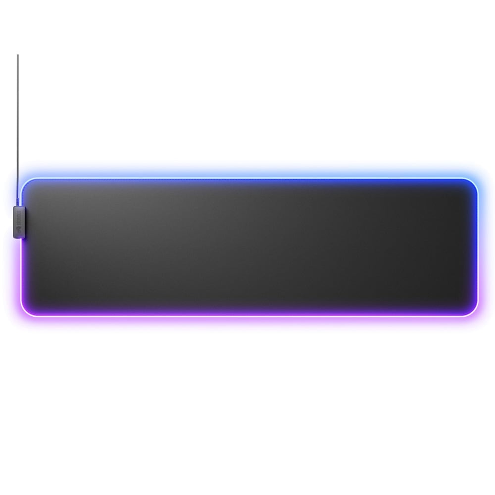 Glorious Mouse Pad 2 GLED - Large Extended - Black RGBライティング搭載 布製ゲーミングマウスパッド L Extendedサイズ (915 x 280mm) ブラック｜GLO-MP2-GLED-LE-B