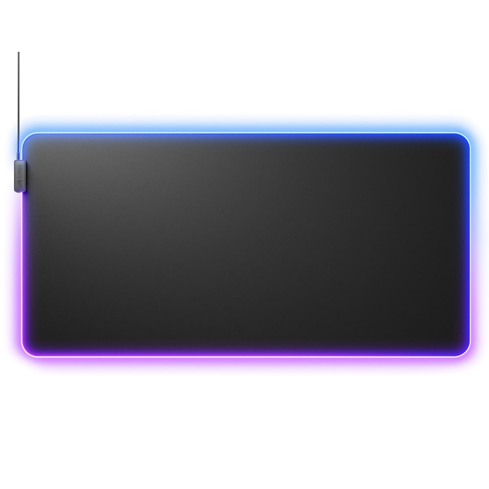 Glorious Mouse Pad 2 GLED - XXL- Black RGBライティング搭載 布製ゲーミングマウスパッド XXLサイズ (915 x 460mm) ブラック｜GLO-MP2-GLED-XXL-B