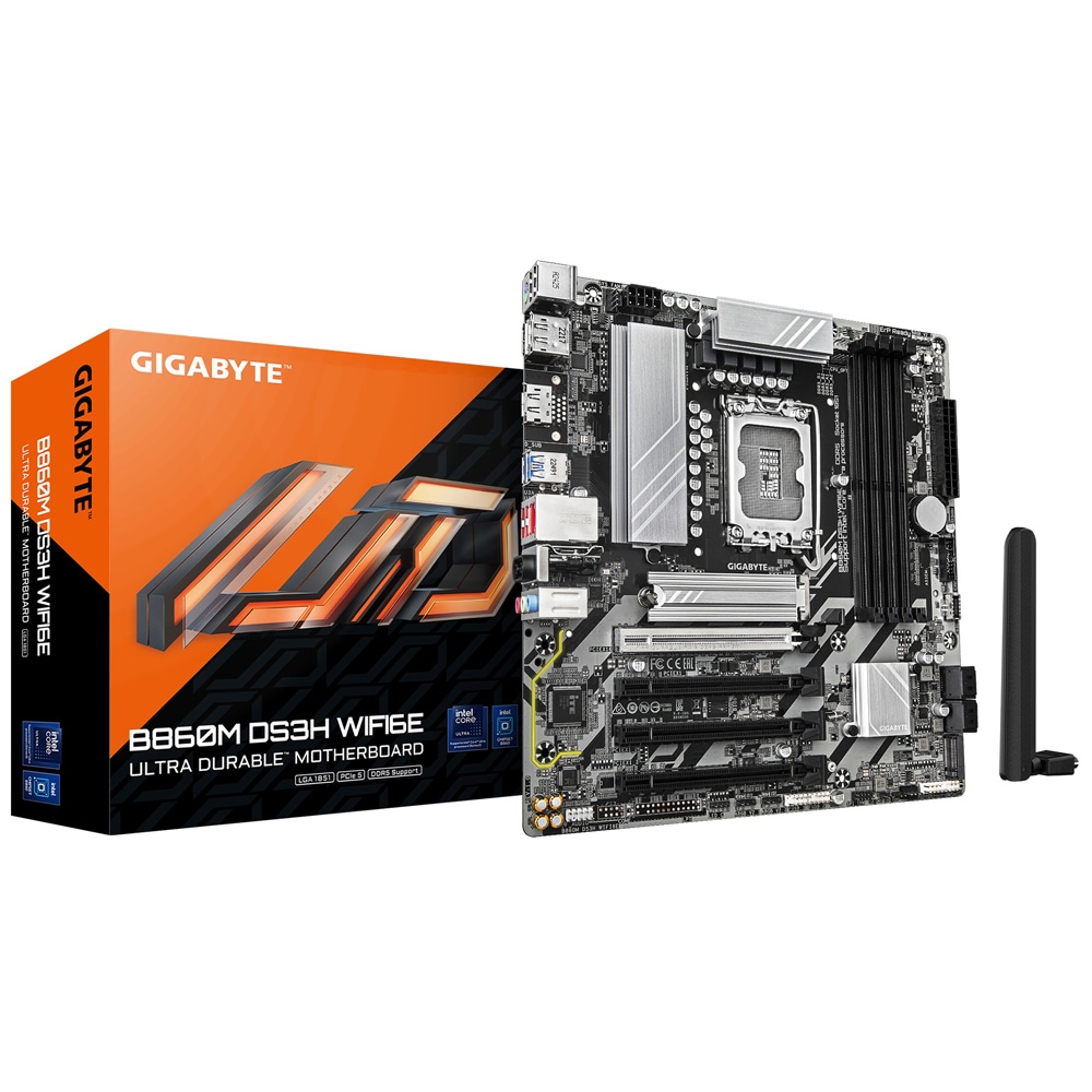 GIGABYTE B860M DS3H WIFI6E Micro-ATX マザーボード｜B860M DS3H WIFI6E