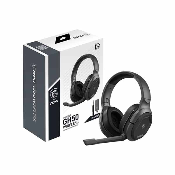 【アウトレット特価・新品】MSI Immerse GH50 WIRELESS ワイヤレスゲーミングヘッドセット｜Immerse GH50 WIRELESS