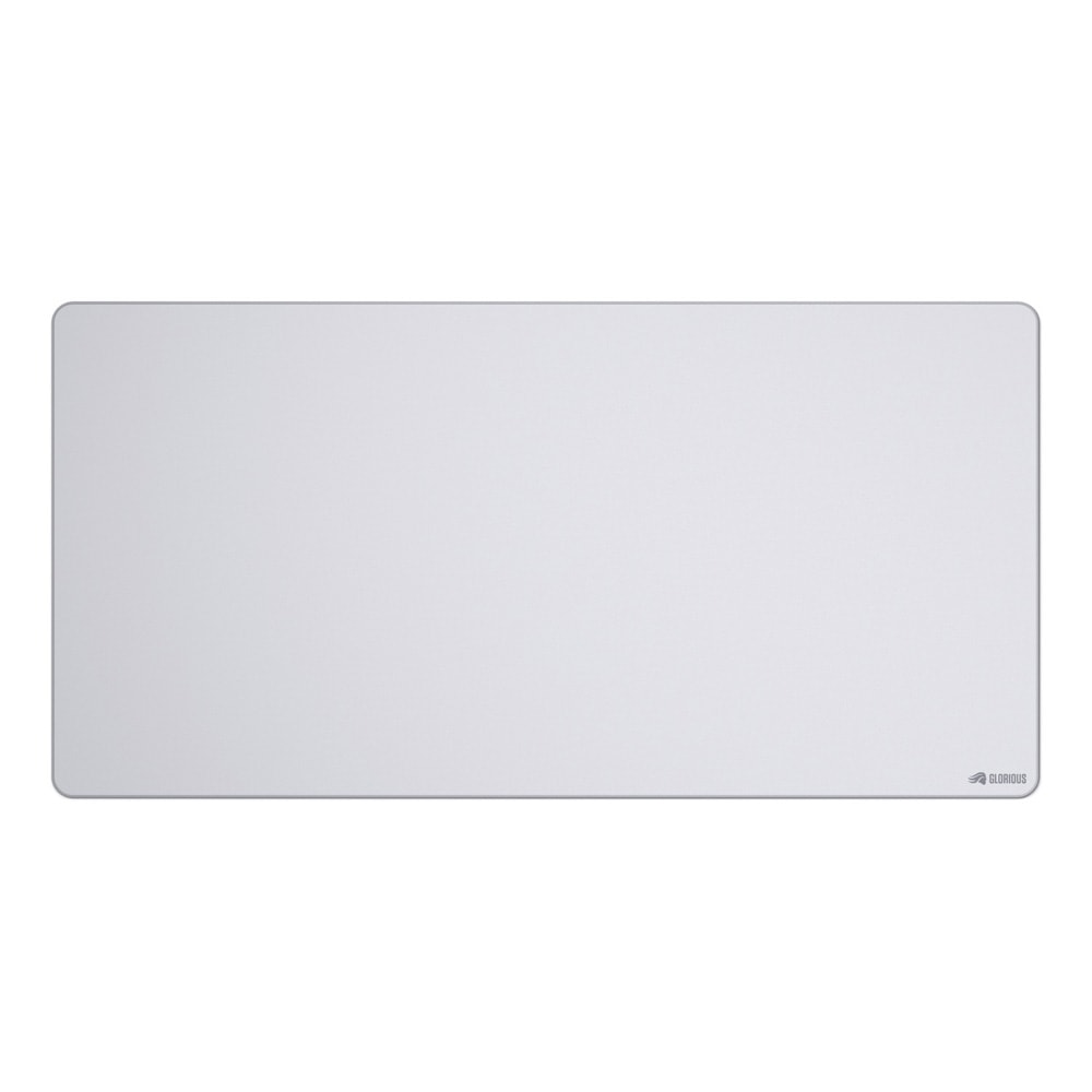 【アウトレット特価・新品】Glorious Mouse Pad 2 XXL - Stitched - White 布製ゲーミングマウスパッド (915 x 460mm) ホワイト｜GLO-MP2-CLTH-STC-XXL-WHT