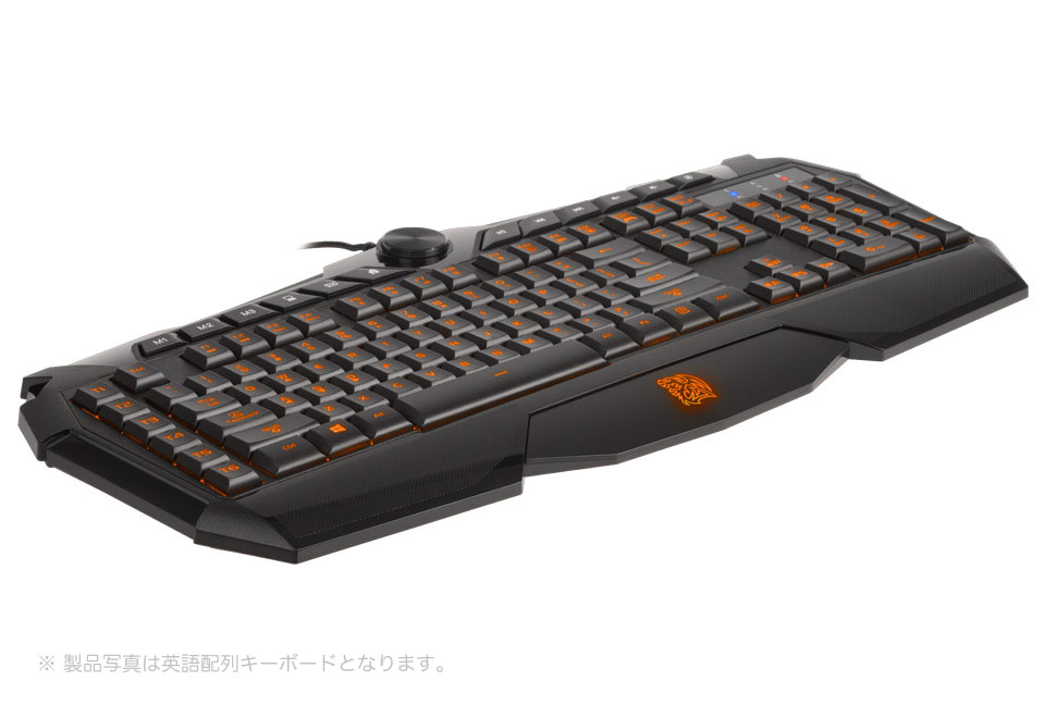 Thermaltake Challenger Prime RGB Combo 光る 日本語キーボード&マウス|KB-CPC-MBBRJP-01 - 画像 (4)