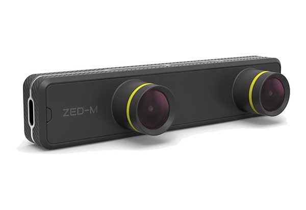 STEREO LABS ZED Mini　3Dマッピングをリアルタイムに表示する小型ステレオカメラ