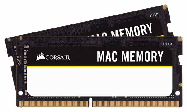 Corsair iMac5K(2019/2020)メモリ 64GB(32GBx2) DDR4 2666MHz 18-18-18-43 SODIMM 1.2V Apple Qualified Unbuffered|CMSA64GX4M2A2666C18 - 画像 (2)