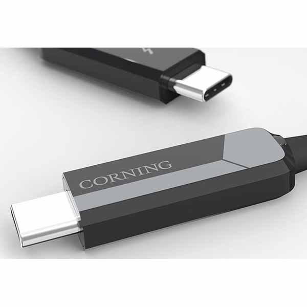 Corning Thunderbolt 3, 15m Optical Cable Thunderboltケーブル|AOC-CCU6JPN015M20 - 画像 (2)