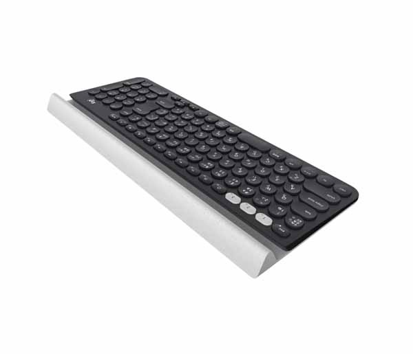 ロジクール マルチデバイス Bluetooth テンキー付ワイヤレスキーボード|K780 - 画像 (2)