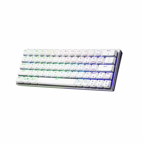 Cooler Master SK622 White オンザフライシステム搭載 有線/無線両対応キーボード ホワイト|SK-622-SKTR1-US - 画像 (3)