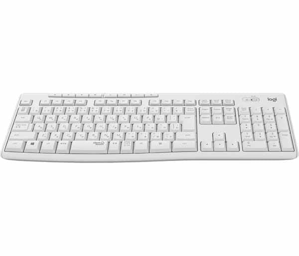 ロジクール K295OW サイレント ワイヤレスキーボード オフホワイト - 画像 (2)