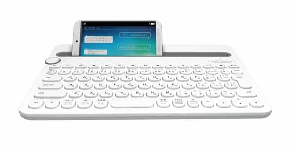 ロジクール Bluetooth マルチデバイスキーボード ホワイト K480WH|K480WH - 画像 (5)