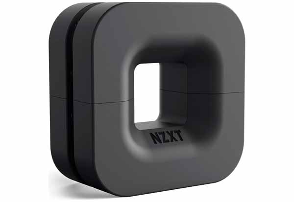 NZXT PUCK ヘッドホンハンガー マグネット固定式 最大支持2kg ブラック|BA-PUCKR-B1 - 画像 (2)