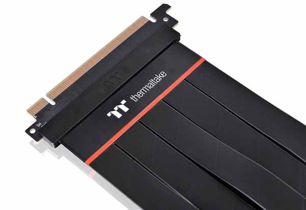 Thermaltake PCI Express Extender Cable PCI-E4.0(600mm) ライザーケーブル|AC-059-CO1OTN-C1 - 画像 (2)