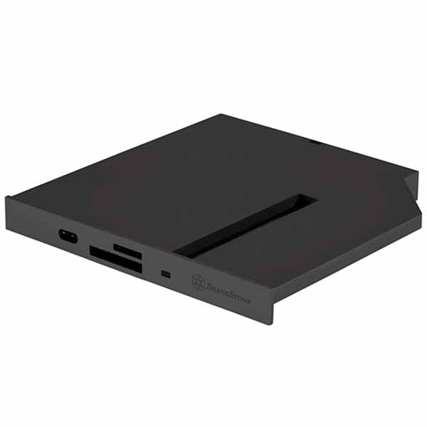 SilverStone FPS01 拡張USB Type-Cスロット、SDカードリーダー、M.2 SATA(B Key) 変換｜SST-FPS01-C