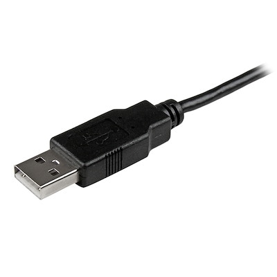 StarTech マイクロUSB充電ケーブル 1m/USB-A(4ピン オス)-USB Micro-B(5ピン オス)|USBAUB1MBK - 画像 (2)