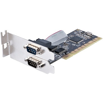 StarTech シリアル2ポート増設PCIカード/標準・ロープロファイル対応|PCI2S5502 - 画像 (2)