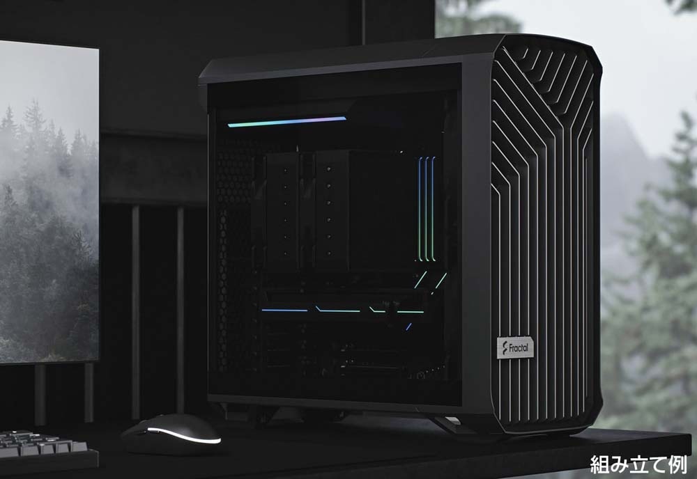 Fractal Design Torrent Compact Black TG Dark Tint ミドルタワー型PCケース ブラック|FD-C-TOR1C-01 - 画像 (2)